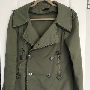 Diesel Cotton Canvas Jacket, Unisex